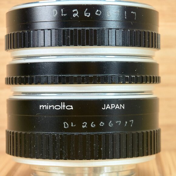 Minolta MC Auto Extension Tubes 14mm 21mm 28mm With Box, Made in Japan - Picture 5 of 8